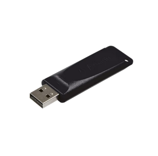 Verbatim Pendrive / USB Stick 64Gb 2.0 Slider 98698 (Schwarz)