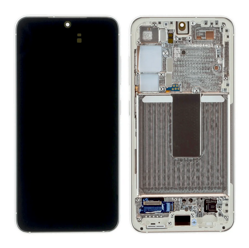 Galaxy S23 Cream OLED Display Bildschirm – SM-S911B / GH82-30481B / GH82-30480B (Service Pack)
