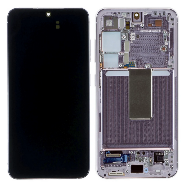 Galaxy S23 Lavendel OLED Display Bildschirm – SM-S911B / GH82-30481D / GH82-30480D (Service Pack)
