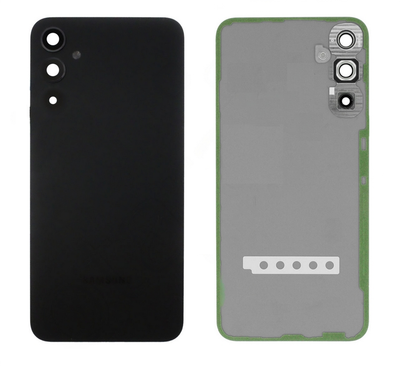 Backcover - Rückschale - Akkudeckel Glas mit Kamera Linse für Galaxy A34 5G (Schwarz)