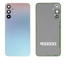 Backcover - Rückschale - Akkudeckel Glas mit Kamera Linse für Galaxy A34 5G (Silber)