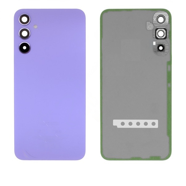 Backcover - Rückschale - Akkudeckel Glas mit Kamera Linse für Galaxy A34 5G (Violett)