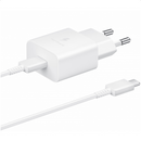 Samsung 15W Schnelles Ladegerät 1x Type-C Weiss (EP-T1510XWEGEU)