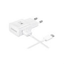 Samsung 15W Schnelles Ladegerät 1x USB mit Type-C Cable Weiss (EP-TA20EWECGWW)