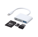 Joyroom Lightning to Usb OTG Card Reader Weiss (S-H142)