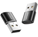 Joyroom Reduction Adapter 2-Pack Type-C to USB Schwarz (S-H152)