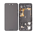 Google Pixel 3 XL LCD Assembly Display Bildschirm (inkl. Rahmen) Schwarz - (Refurbished)