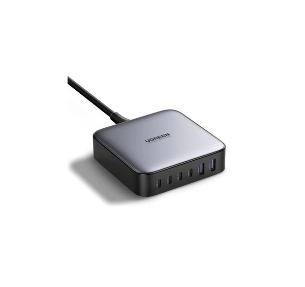 UGREEN 2x USB-A + 4x USB-C 200W Desktop Schnellladegerät - Schwarz