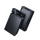 UGREEN USB 3.0 SATA Harddisk Case für 3.5" Festplatten und SSD - Schwarz
