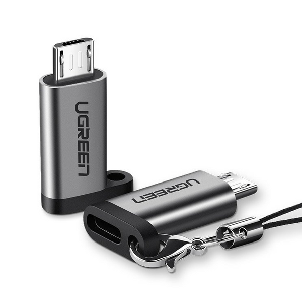 UGREEN USB C auf Micro USB Adapter Konverter - Grau