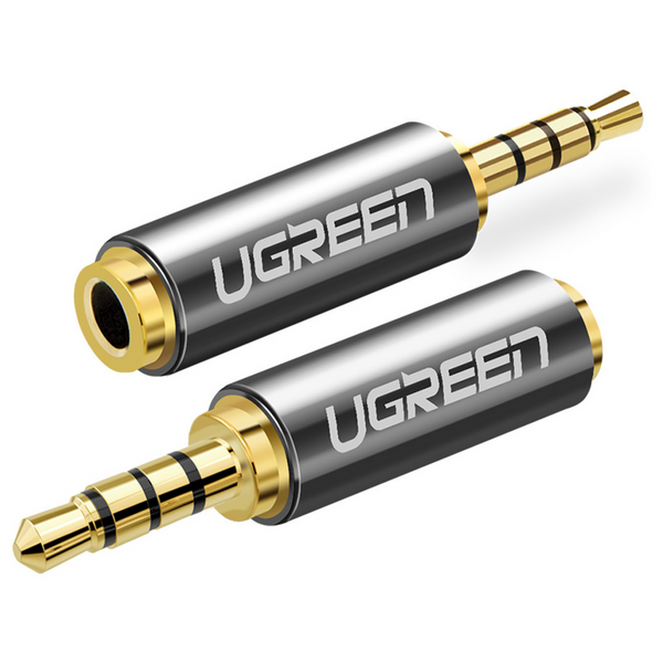 UGREEN 2.5 mm Klinkenstecker auf 3.5 mm Buchse Stecker Klinke Adapter - Gold