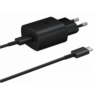 Samsung 25W USB-C Super Fast Ladegerät Schwarz EP-TA800XBEGWW (Retail Pack)