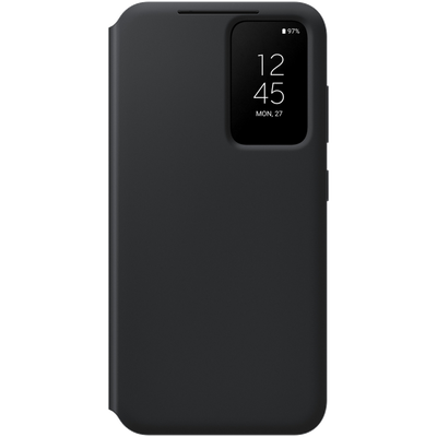 Samsung Smart View Wallet Case Hülle für Galaxy S23 Schwarz EF-ZS911CBEGWW (Retail Pack)