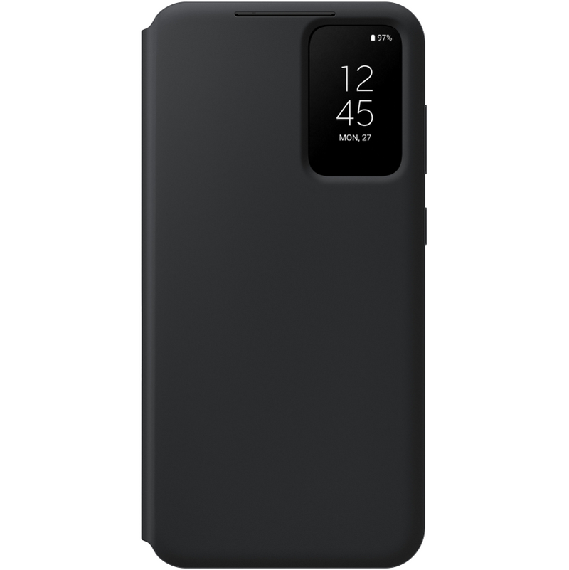 Samsung Smart View Wallet Case Hülle für Galaxy S23 Plus Schwarz EF-ZS916CBEGWW (Retail Pack)