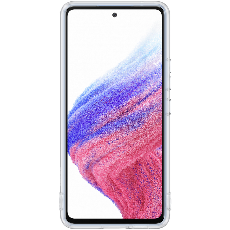 Samsung Soft Clear Cover Hülle für Galaxy A53 EF-QA536TTEGWW Transparent (Retail Pack)