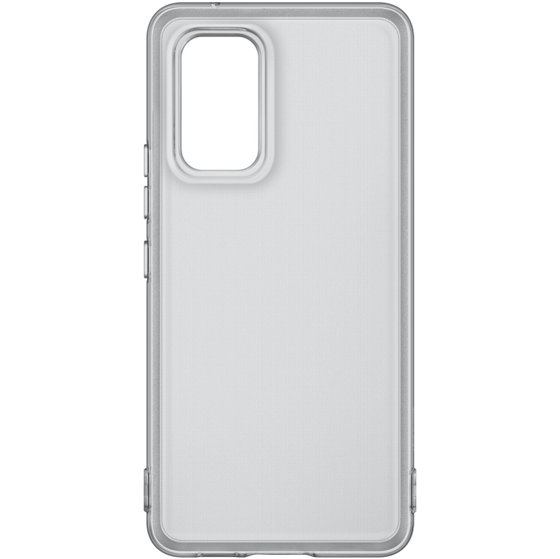 Samsung Soft Clear Cover Hülle für Galaxy A53 EF-QA536TBEGWW Schwarz (Retail Pack)