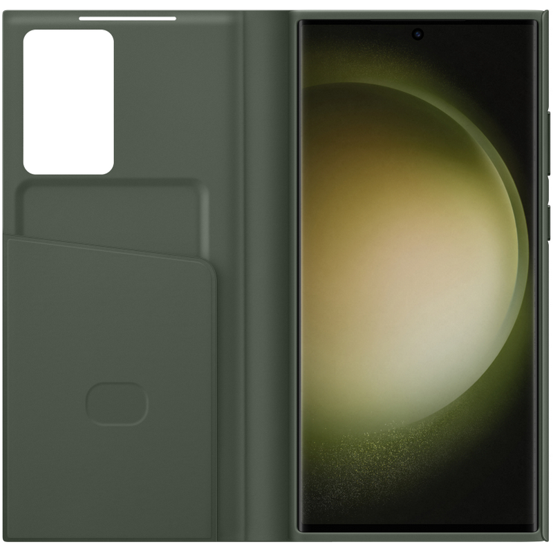 Wallet Case Hülle für Galaxy S23 Ultra Khaki