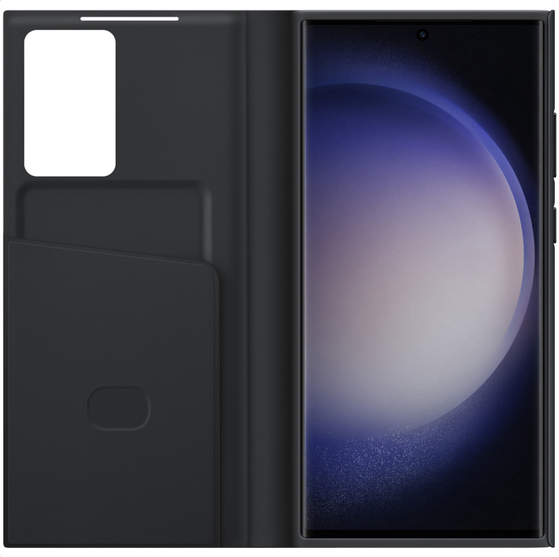 Wallet Case Hülle für Samsung Galaxy S23 Ultra Schwarz