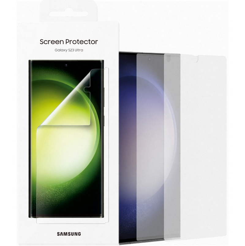 Samsung Screen Protector Displayschutzfolie Galaxy S23 2 St. EF-US911CTEGWW (Retail Pack)