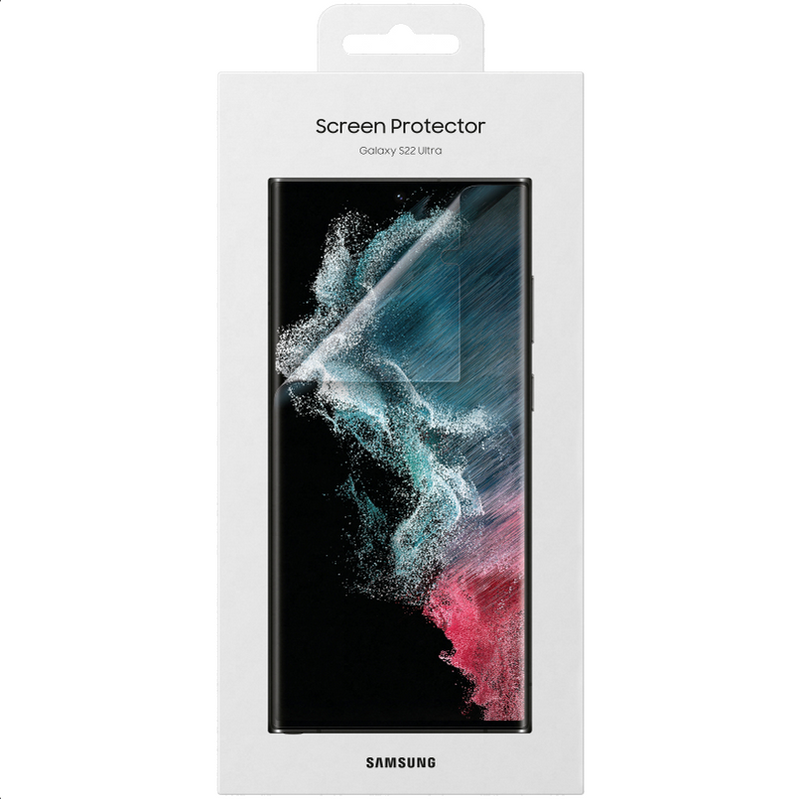 Samsung Screen Protector Displayschutzfolie Galaxy S22 Ultra 5G 2 St. EF-US908CTEGWW (Retail Pack)
