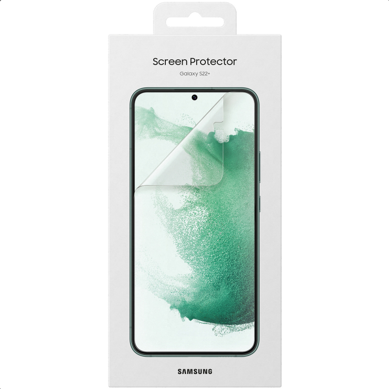 Samsung Screen Protector Displayschutzfolie Galaxy S22 Plus 5G 2 St. EF-US906CTEGWW (Retail Pack)