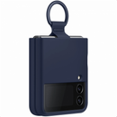 Samsung Ring Cover Hülle für Galaxy Z Flip4 EF-PF721TNEGWW Navy (Retail Pack)