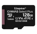 Kingston MicroSDXC 128GB Canvas Select Plus SDCS2/128GB (Schwarz)