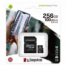 Kingston MicroSDXC 256GB Canvas Select Plus SDCS2/256GB (Schwarz)