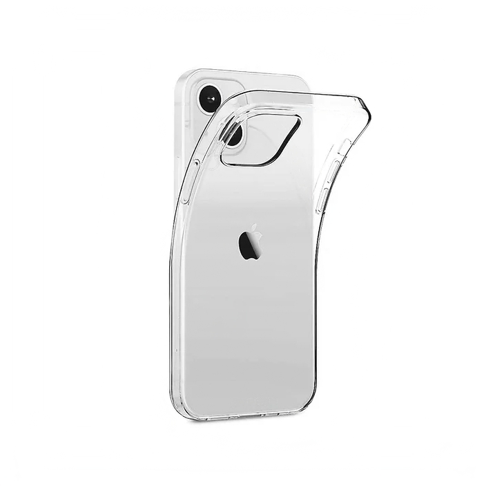 Transparent Gummi Soft Case Hülle Flexible für iPhone 14