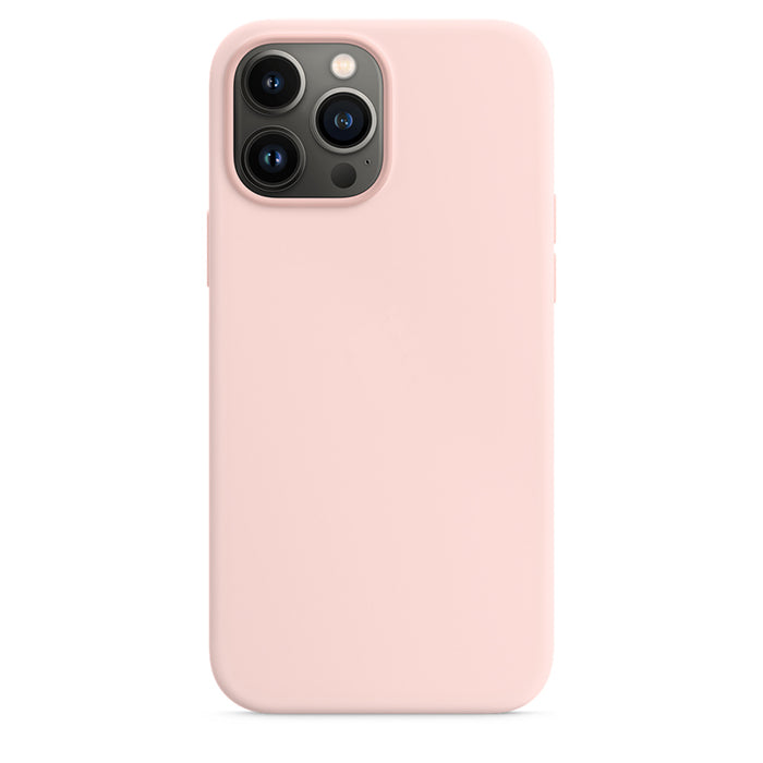 Silikon Case Hülle Mit MagSafe für iPhone 13 Pro - Rosa