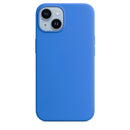 Silikon Case Hülle Mit MagSafe für iPhone 14 Plus - Blau
