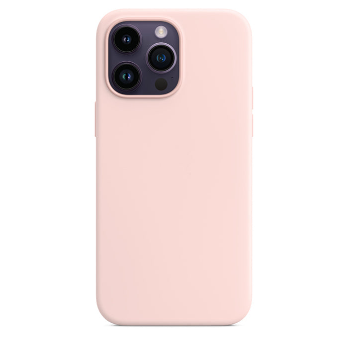 Silikon Case Hülle Mit MagSafe für iPhone 14 Pro Max - Rosa