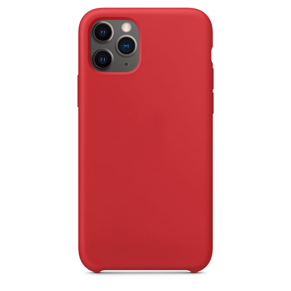 Silikon Case Hülle für iPhone 11 Pro Max - Rot