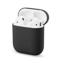 Silikon Case Hülle für Airpods (1st und 2nd generation) - Schwarz