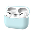 Silikon Case Hülle für Airpods Pro - Hell Blau