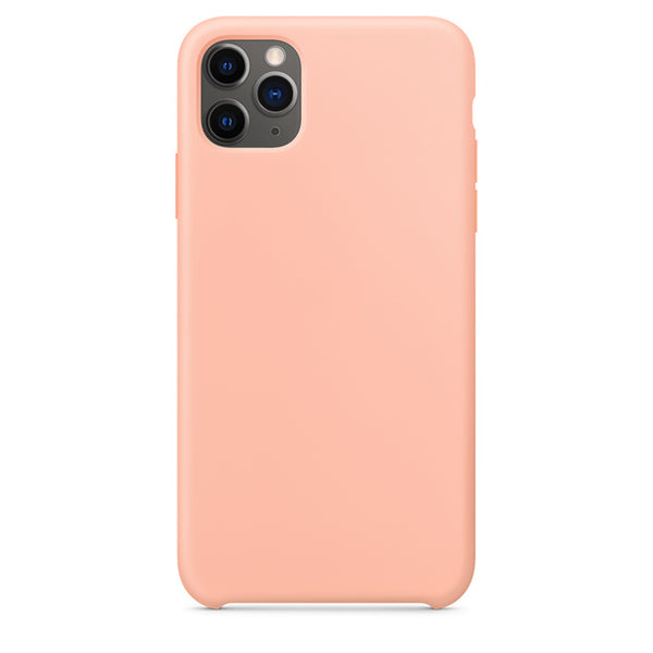 Silikon Case Hülle für iPhone 11 Pro Max - Rosa