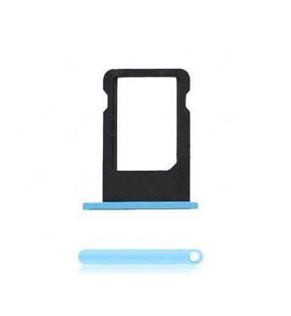 Sim Tray Karten Kompatibel für iPhone 5C (Blau)