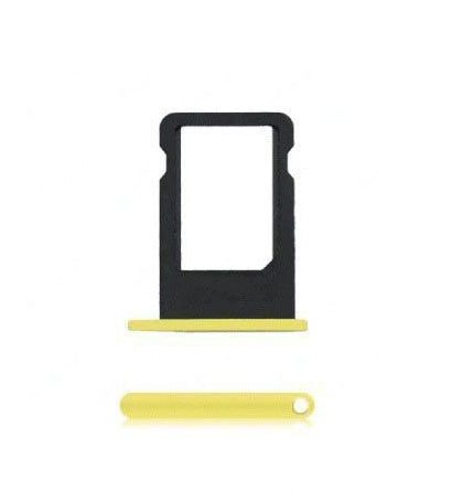 Sim Tray Karten Kompatibel für iPhone 5C (Gelb)