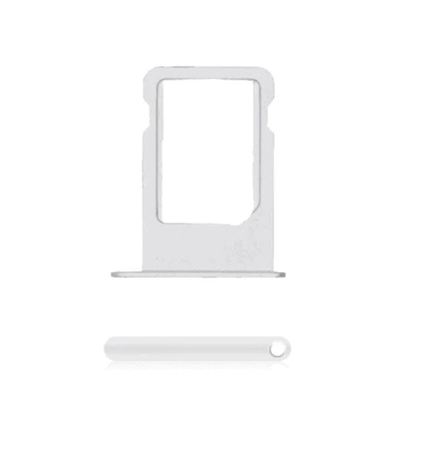 Sim Tray Karten Kompatibel für iPhone 5 (Silber)