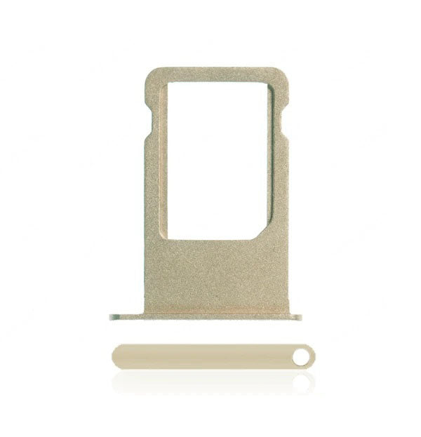 Sim Tray Karten Kompatibel für iPhone 6S Plus (Gold)