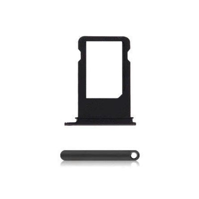 Sim Tray Karten Kompatibel für iPhone 7 Plus (Matte Schwarz)