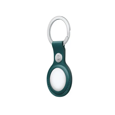 AirTag Leder Case Hülle - Grün