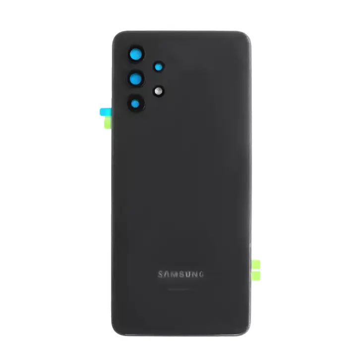 Backcover - Rückschale - Akkudeckelmit Kamera Linse für Samsung Galaxy A32 4G (Schwarz)