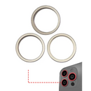 Backkamera / Rückkamera Linse Bezel Ring kompatibel für iPhone iPhone 14 Pro / 14 Pro Max (Gold)