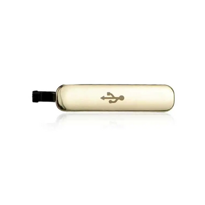 Charging Port Cover für Samsung Galaxy S5 (Gold) - Charging