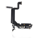 Charging Port Flex Kabel Kompatibel für iPhone 14 Pro Max (Premium) (Silver)