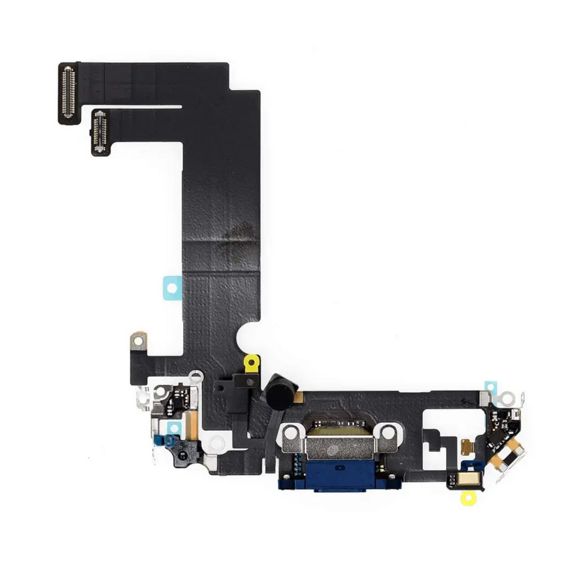 Charging Port Kabel - Ladebuchse - Ladebuchse Kompatibel für iPhone 12 Mini (Blau) (Premium)