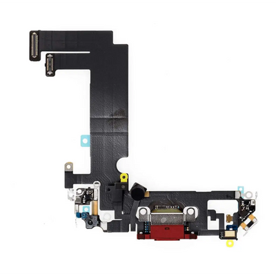 Charging Port Kabel - Ladebuchse - Ladebuchse Kompatibel für iPhone 12 Mini (Rot) (Premium)