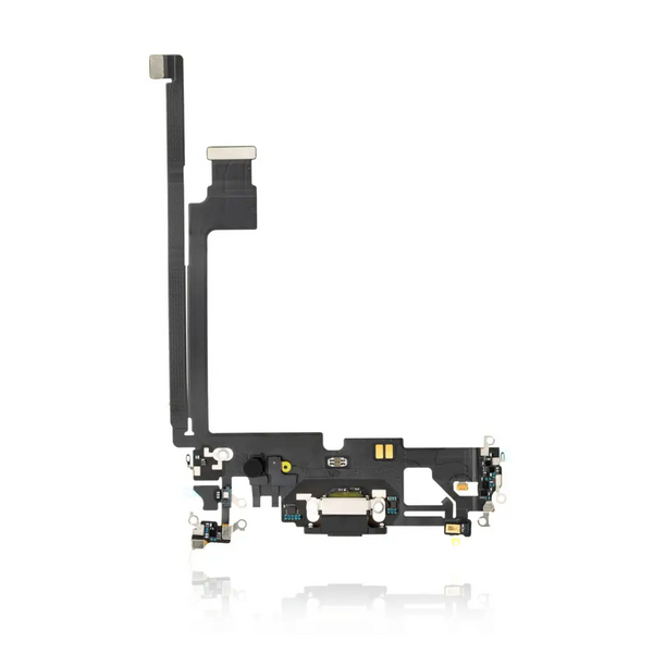 Charging Port Kabel - Ladebuchse - Ladebuchse Kompatibel für iPhone 12 Pro Max (Graphite) (Premium)
