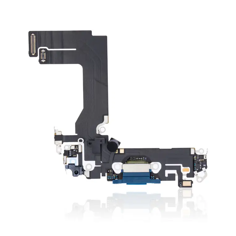 Charging Port Kabel - Ladebuchse Kompatibel für iPhone 13 Mini (Blau)
